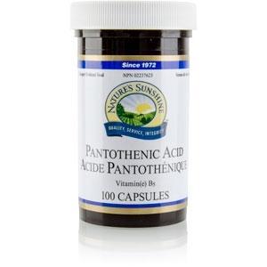 Nature s sunshine - pantothenic acid - 100 caps Cheap