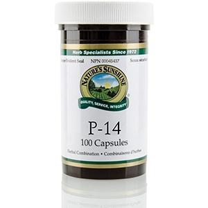 Nature s sunshine - p-14 herbal combination -100 caps Online