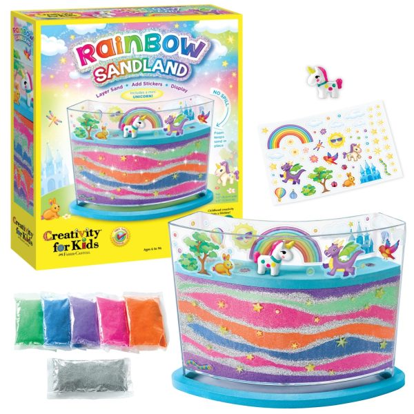 Faber-Castell Rainbow Sandland DIY Craft Kit Online Hot Sale