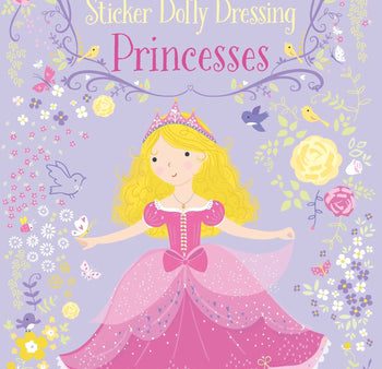 Usborne Little Sticker Dolly Dressing Princess Book Cheap