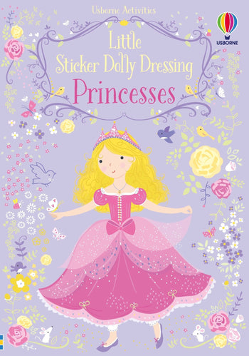 Usborne Little Sticker Dolly Dressing Princess Book Cheap