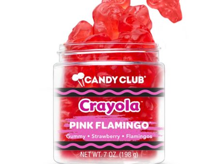 Candy Club Crayola Pink Flamingo Gummies Supply