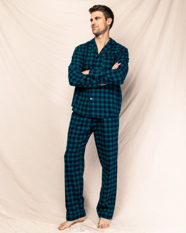 Petite Plume Men s Highland Tartan Pajama Set For Cheap