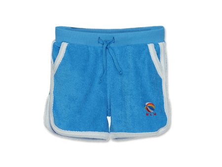 Wander & Wonder Terry Gym Shorts in Sky Online Sale