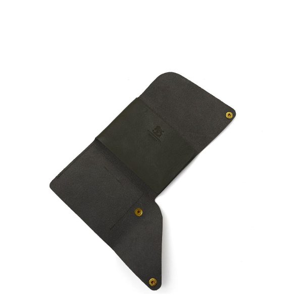 Il Bisonte Soft Card Case - Black For Cheap