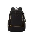 Tumi Voyageur Celina Backpack- Black Gold on Sale