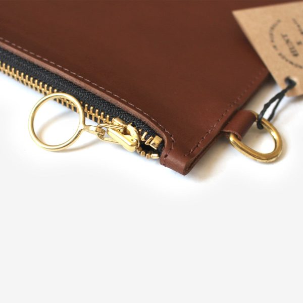 Hunt x Corban & Blair Zip Pouch - Tan Online Sale