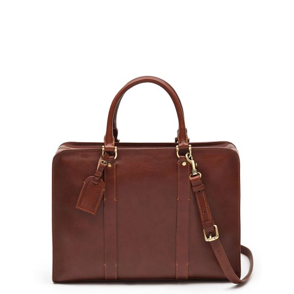 Hunt  Giacomo  Briefcase - Rame Hot on Sale