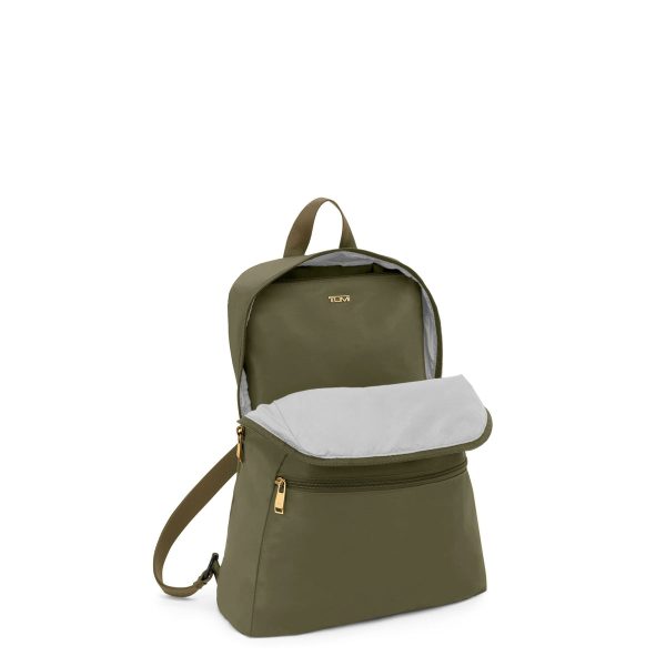 Tumi Voyageur Just In Case Backpack- Olive Fashion