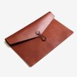 Hunt x Corban & Blair Leather Envelope - Tan For Cheap