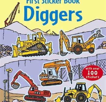 Usborne First Diggers Sticker Book Cheap