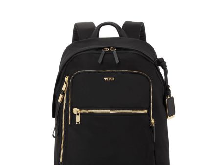 Tumi Voyageur Halsey Backpack- Black Gold Online