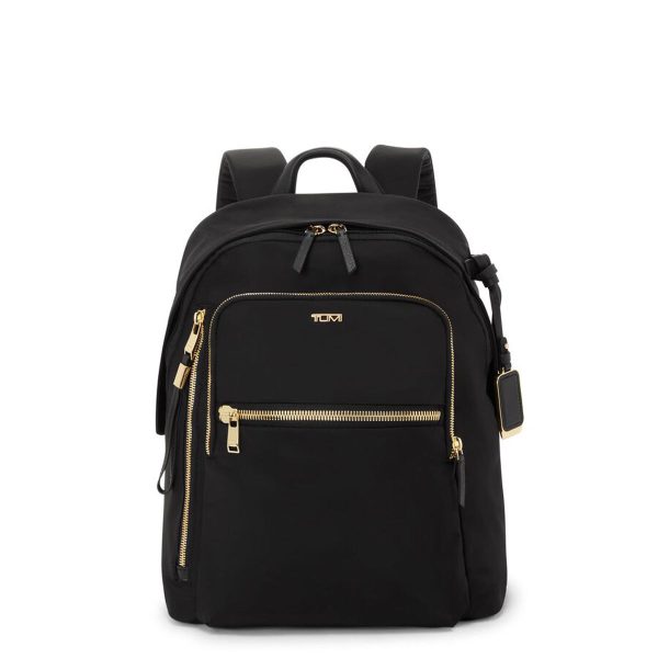 Tumi Voyageur Halsey Backpack- Black Gold Online