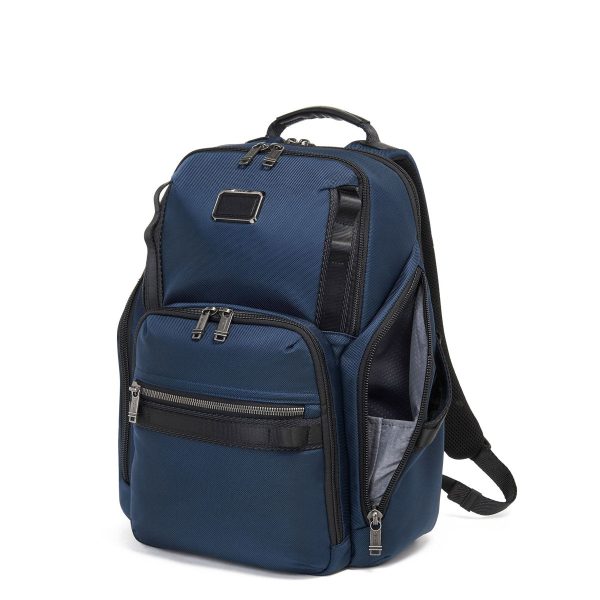 Tumi Alpha Bravo Search Backpack- Navy For Sale