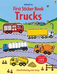 Usborne First Trucks Sticker Book Online Sale