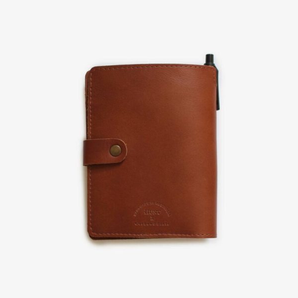 Hunt x Corban & Blair Passport Wallet - Tan For Discount