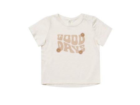 Rylee + Cru Basic Tee in Good Days Online Hot Sale