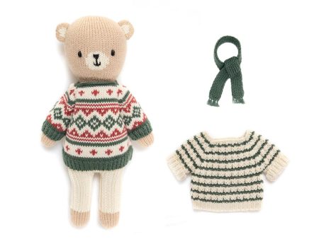 Tun Tun Bear with Sweaters and Scarf Set Online Hot Sale