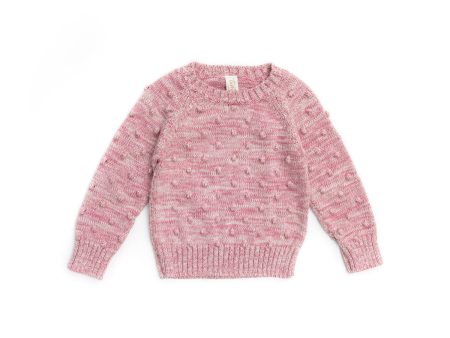 Tun Tun Jo Sweater in Mauve Marl Sale