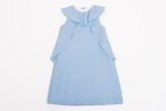 Victoria Blue Linen Dress Sale