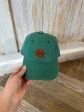 Harding Lane Kids Basketball Hat in Moss Green Online Sale