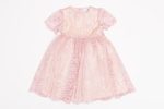 Pink Cyra Lace Dress Hot on Sale