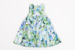 Blue and Green Valerie Dress For Cheap