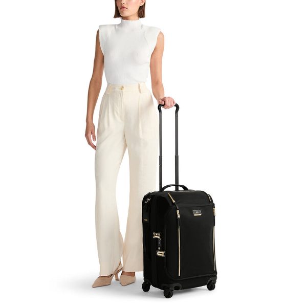 Tumi Voyageur Leger International Expandable Carry-On - Black Gun Metal Online now