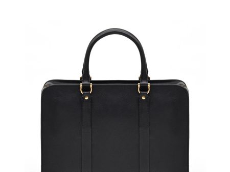 Hunt  Giacomo  Briefcase - Black For Discount