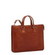 Il Bisonte Meleto Zip Document Holder - Vintage Cognac For Cheap