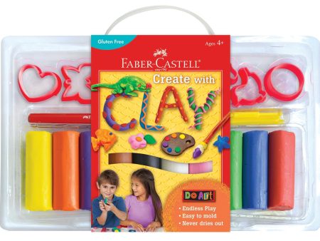 Faber-Castell Do Art Create with Clay Colorful Modeling Set Discount