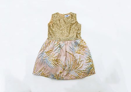 Pippa Pink and Gold Dress Discount