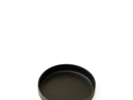 Swags Round Valet Tray - Black For Sale