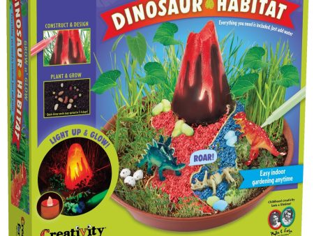 Faber-Castell Grow N’ Glow Dinosaur Habitat DIY Craft Kit Sale