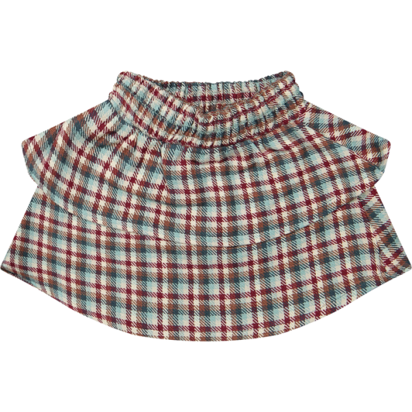 Riffle Amsterdam Ronja Skirt in Blue Plaid Discount