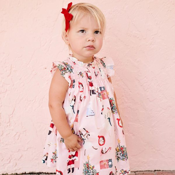 Pink Chicken Baby Stevie Dress Set in Holiday Spirit Sale