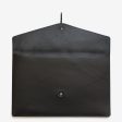 Hunt x Corban & Blair Leather Envelope - Black Hot on Sale