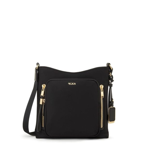 Tumi Voyageur Tyler Crossbody - Black Gold For Cheap