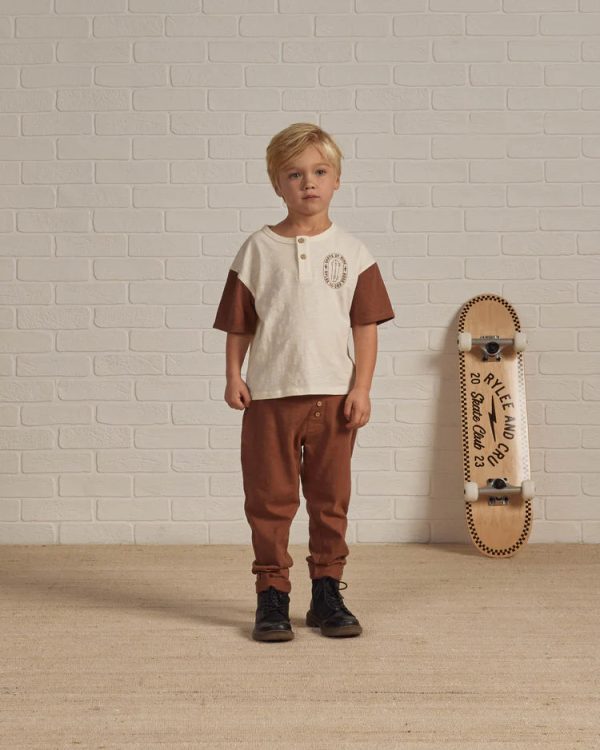 Rylee + Cru, Cru Pant in Cedar Online now