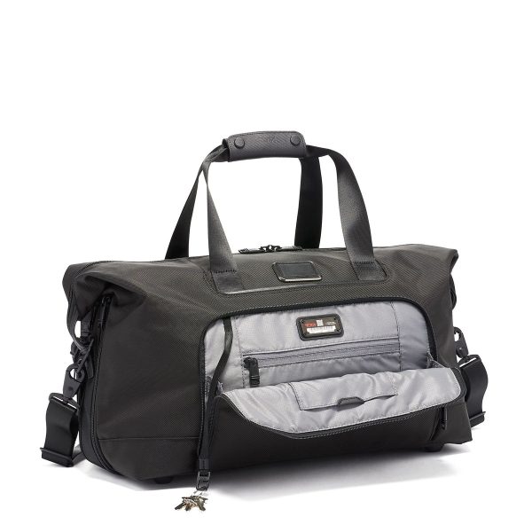 Tumi Alpha Double Expansion Satchel - Black on Sale