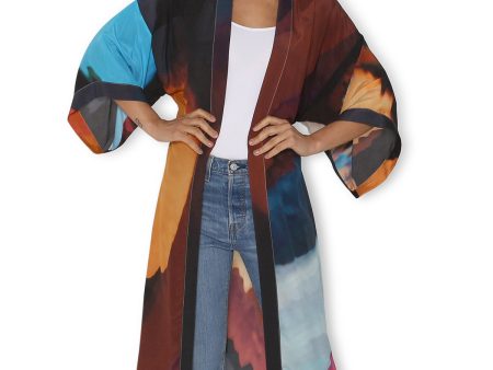 The Artists Label  Awaken My Heart  Silk Kimono Robe Sale