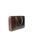 Hunt  Giacomo  Briefcase - Brown Hot on Sale