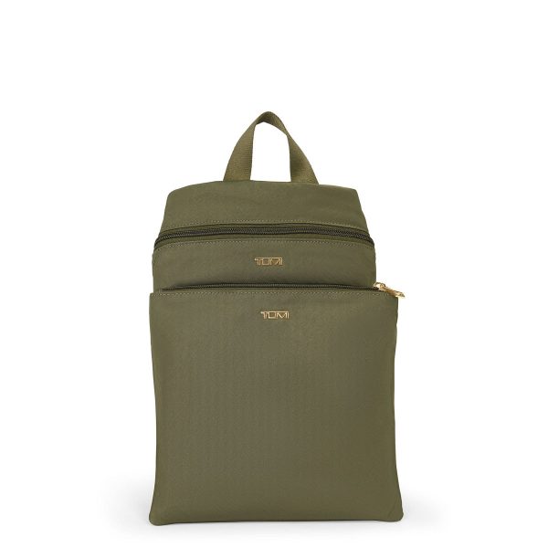 Tumi Voyageur Just In Case Backpack- Olive Fashion