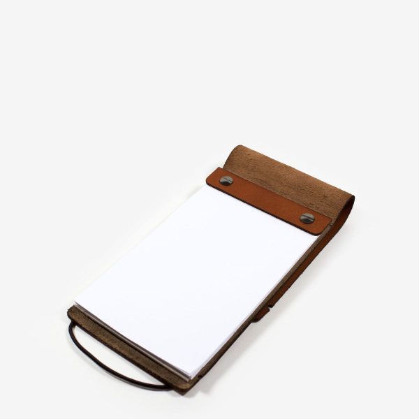 Corban & Blair Artisan Memo Pad - Tan For Cheap