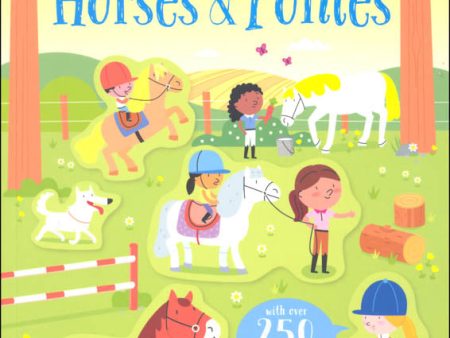 Usborne Little First Stickers Book Horses & Ponies on Sale