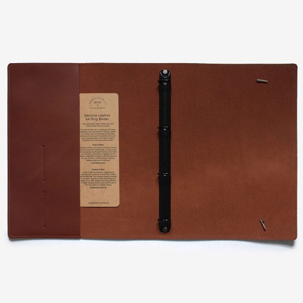 Hunt x Corban & Blair A4 Binder - Tan Fashion