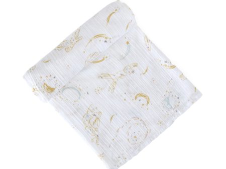 Pehr Swaddle Blanket in Moondance For Discount