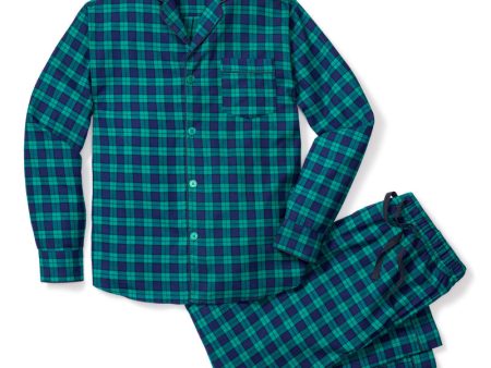 Petite Plume Men s Highland Tartan Pajama Set For Cheap