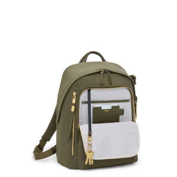 Tumi Voyageur Halsey Backpack - Olive For Discount