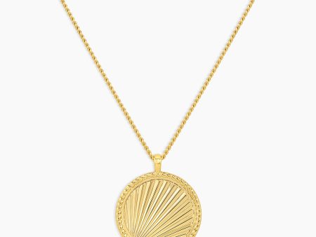 Gorjana Sunny Pendant Necklace in Gold For Cheap